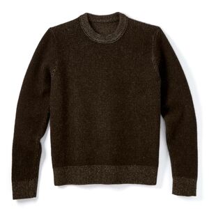 Flint and Tinder brown Yak wool sweater